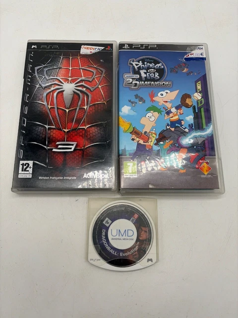 Lot De 6 Jeux D'action Sony PSP – Super-héros – Complets (FR, PAL)