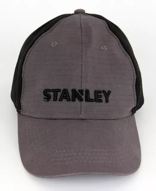 Stanley Tools snapback baseball cap hat black embroidery embroidered