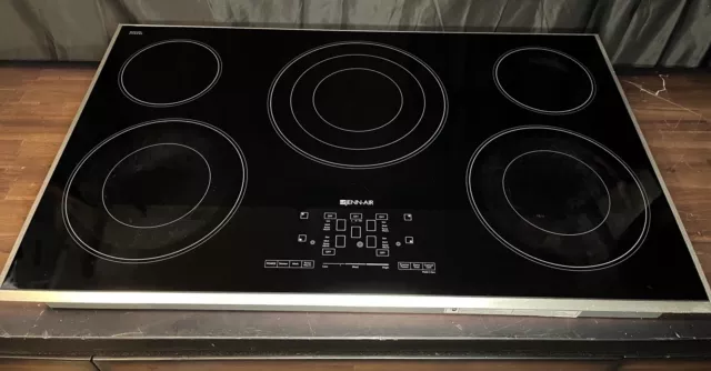 Jenn Air 36 Inch Electric Cooktop with 5 Radiant Elements Jenn Air 36 Inch Electric Cooktop with 5 Radiant Elements