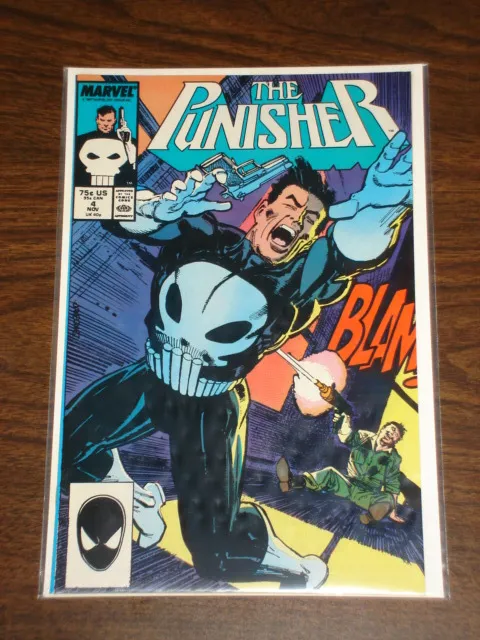 Punisher #4 Vol1 Marvel Comics Ist App Microchip  November 1987