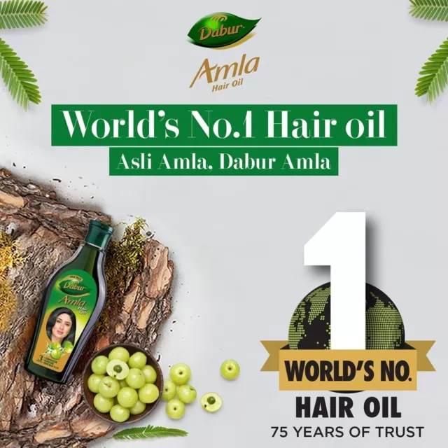 Aceite Capilar Dabur Amla - para Cabello Fuerte, Largo y Grueso 110ml +... 3