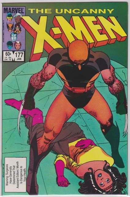 Marvel Comics Uncanny X-Men #177 Chris Claremont John Romita Jr.