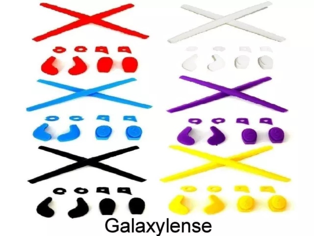 Galaxy Repuesto Oreja Calcetines & Nariz Para Oakley Juliet Multi-Selection