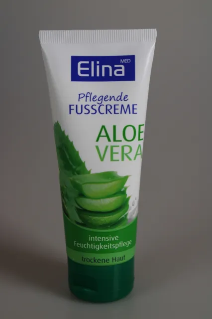 Elina med Pflegende Fusscreme mit Aloe Vera für trockene Haut 6 X 75ml