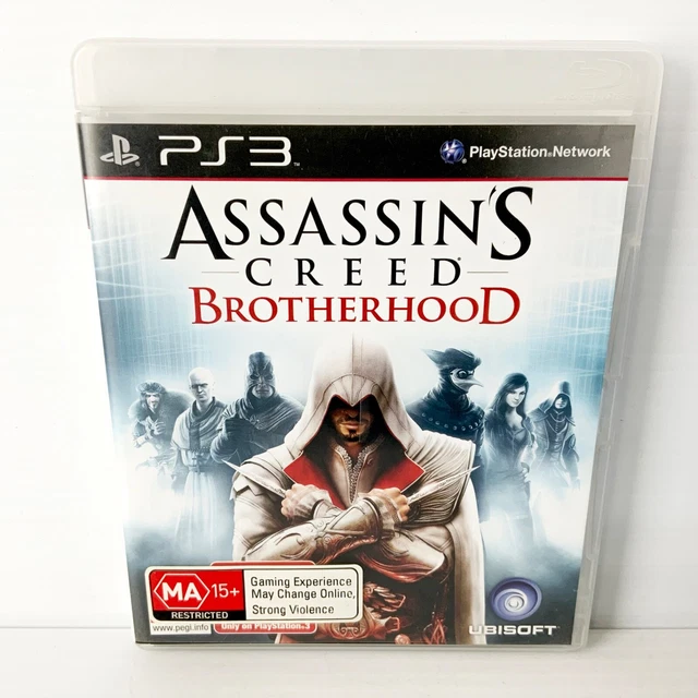 ASSASSIN'S CREED BROTHERHOOD + Manual - PS3 - Tested & Working