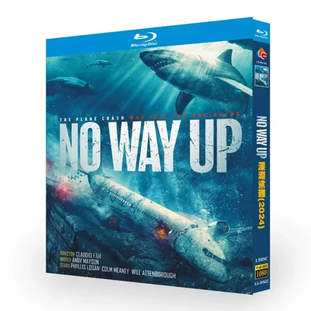 NO WAY UP (2024) US TV series Bluray 1 disc+Slide sleeve all region