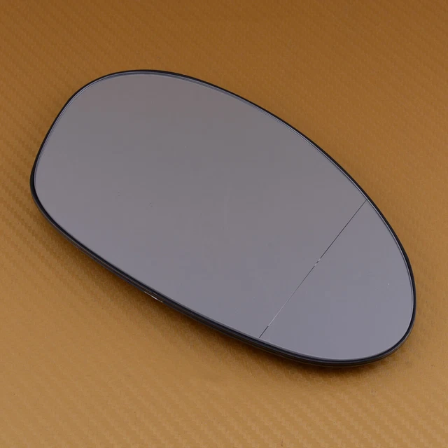 Miroir De Rétroviseur Droit Chauffant Pour BMW Série 3 E46 / Série 5 E39 - Verre Asphérique Bleu Anti-éblouissement - Réf. 51168250438 - 5