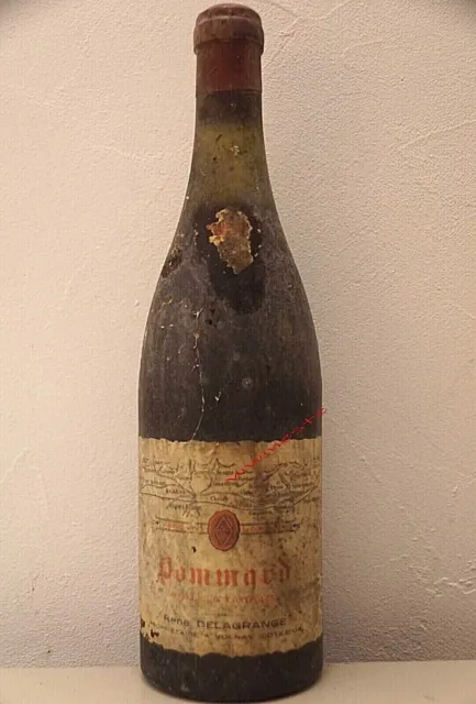 vin rouge Bourgogne POMMARD 1953 Delagrange bouteille 75cl