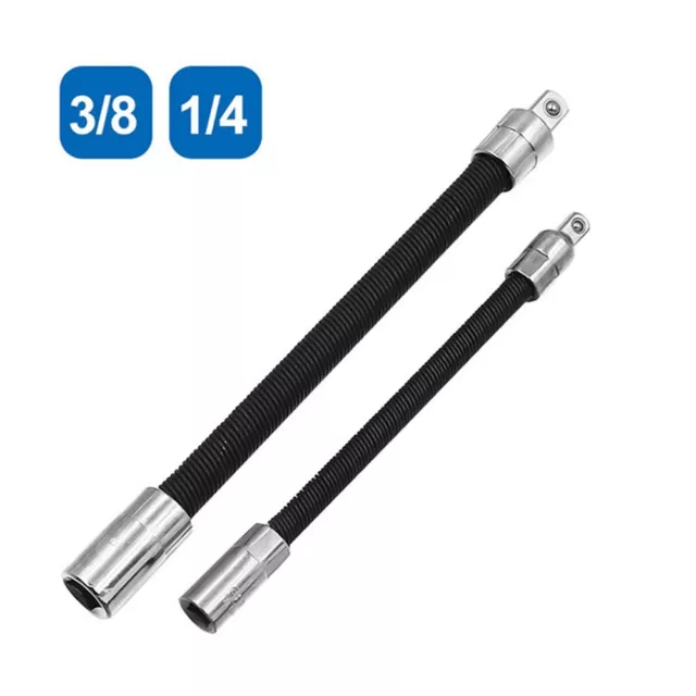 Extension Canne Combinaison Clé Carré Interface 2PCS 360° Gratuit Rotation