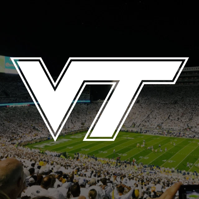 Virginia Tech Hokies NCAA Logo Vinyl Decal Sticker