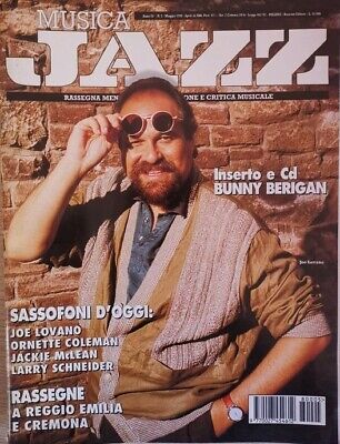 ITA Rivista Magazine LOVANO COLEMAN MCLEAN  MUSICA JAZZ n.05 Maggio 1998 