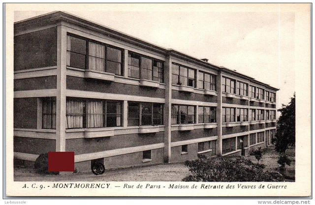 95 MONTMORENCY - maison de retraite rue de paris --