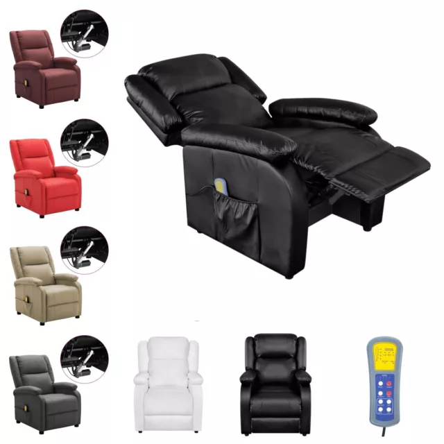 Elektrisch Massagesessel Wohnzimmer Fernsehsessel Relax sessel Sofa Sessel Fernb