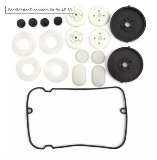 PondMaster/Danner AP-60 Diaphragm Repair Kit for Air Pump   Part# 14555