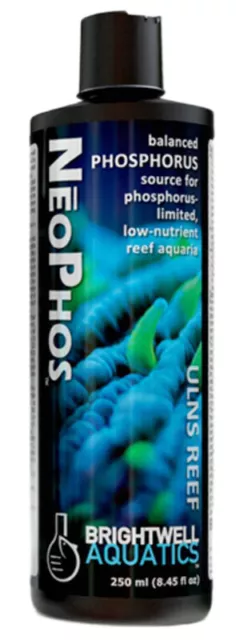 Brightwell Aquatics NeoPhos Phosphate Macroalgae Reef Plants Supplement  250ml