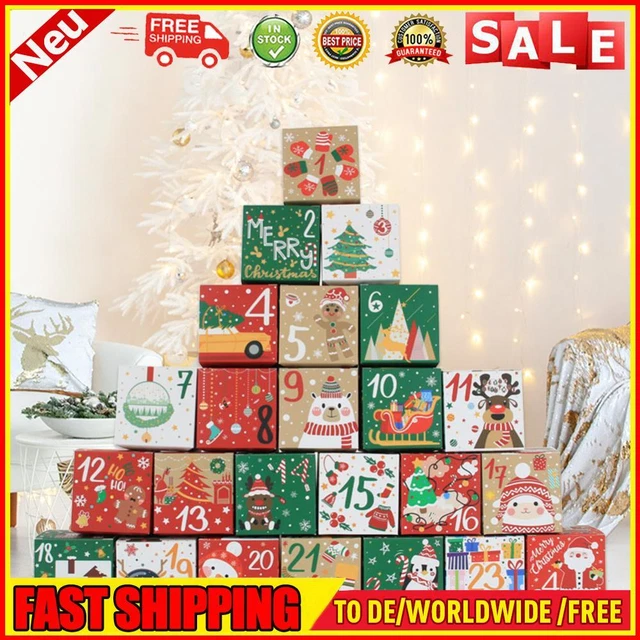 Calendario Dell'Avvento Puzzle 2024 – 24 Scatole Con Puzzle Da 1008 Pezzi – Idea Regalo Natale