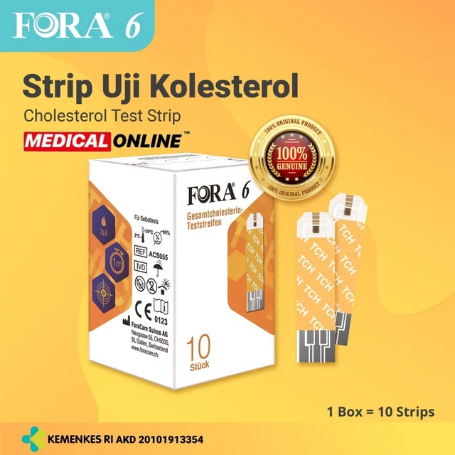 FORA 10 tiras TIRA DE COLESTEROL FORA 6 PLUS