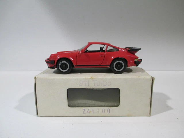 1:18 Minichamps Porsche 911 (964) Turbo 3.6 Coupé 1990 Rouge Métallisé