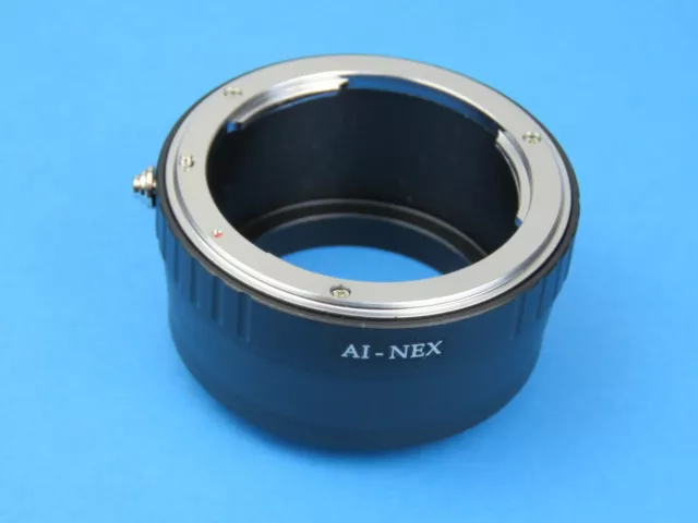 Lens Adapter Ring for Nikon F (AI) Lens to Sony FX30, a1 a7 IV a7R IIIA a7R IVA
