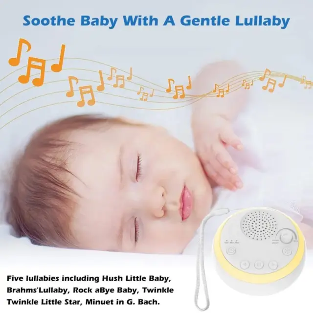 Geräuschtherapie Klangtherapie Schlaf beruhigende Entspannungsmaschine Baby Klang Erwachsene 16Nature J3T3