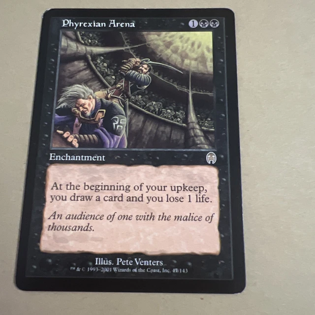 Phyrexian Arena-Apocalypse-Mtg- Magic The Gathering
