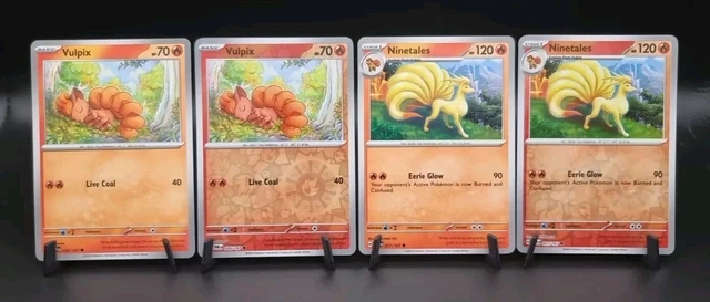 Pokemon Carta Collezionabile Ninetales 027/167 - Twilight Masquerade Reverse Foil Holo - 4