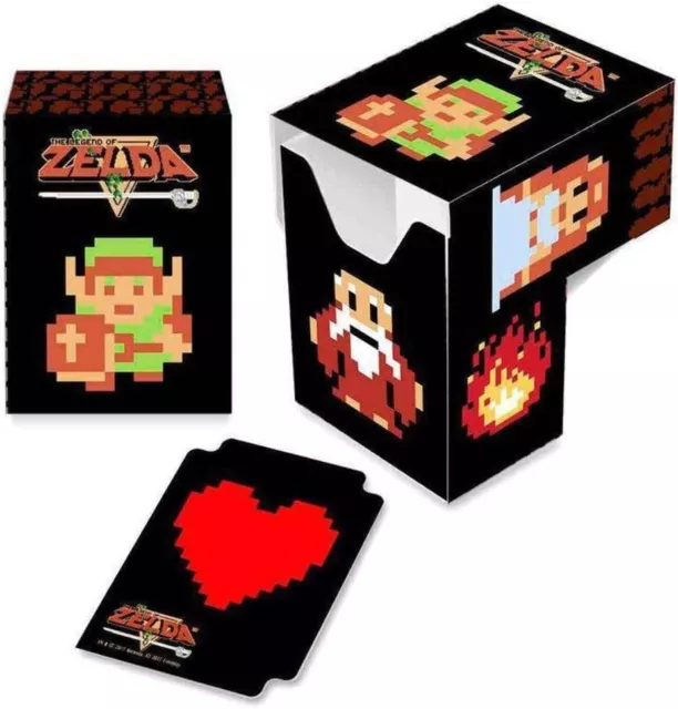 Ultra Pro Full view deck box Zelda legend/8 bits  from Japan