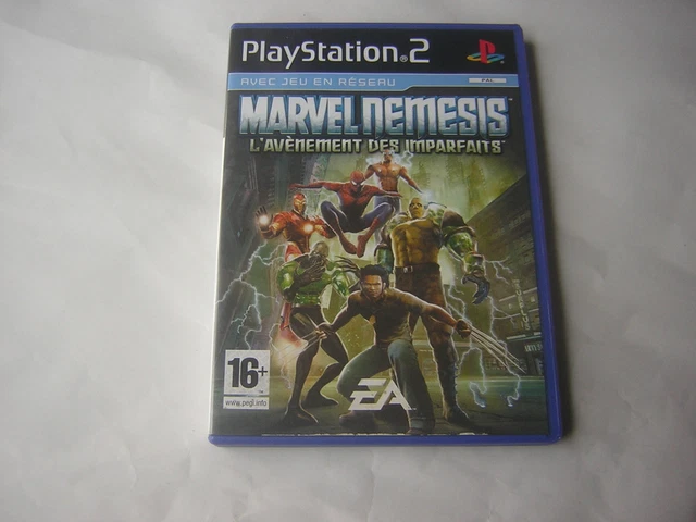 Jeu PS2 Marvel Nemesis: L'Avènement Des Imparfaits - Complet PAL - Très Bon état