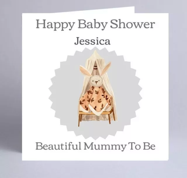 Baby Shower Card, Baby Shower Congrats Card, Mother To Be Congratulation