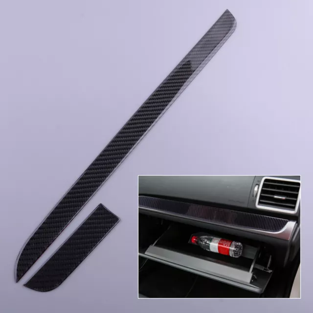 Carbon Fiber Copilot Dashboard Cover Trim Strip Fit for Subaru Forester O