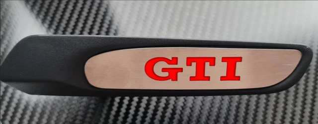 Fits VW GOLF SEAT LEVER INSERT ( GTI ) FITS MK7 7.5 COLOUR OPTIONS (PAIR)