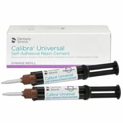 Kit de ciment-résine auto-adhésif universel Dentsply Calibra ShadeTR