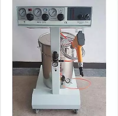 Electrostatic Powder Coating Spray Gun Spray Machine 101 Paint System 110v 220v