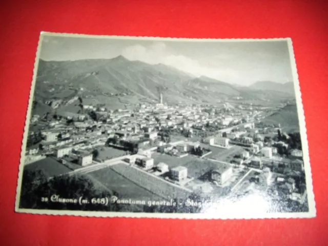 Cartolina Clusone - Panorama Generale 1940 ca