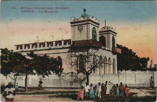 CPA AK SENEGAL DAKAR - La Mosquée (45829)