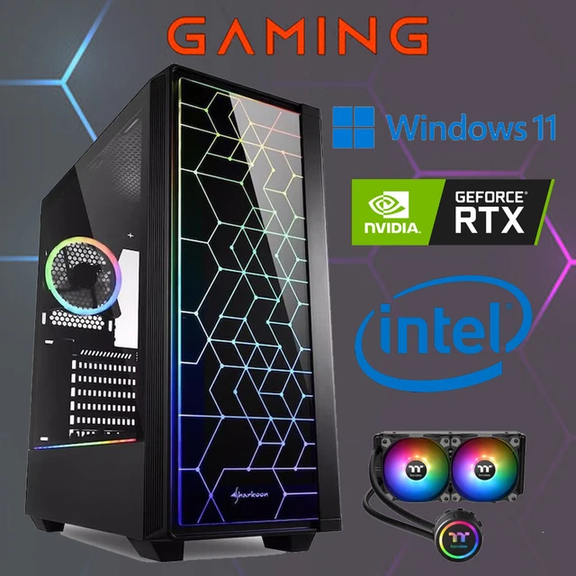 HIGHENDGAMING PC INTEL i9 13900K RTX 4080 500 SSD 2TB HDD 32GB DDR5