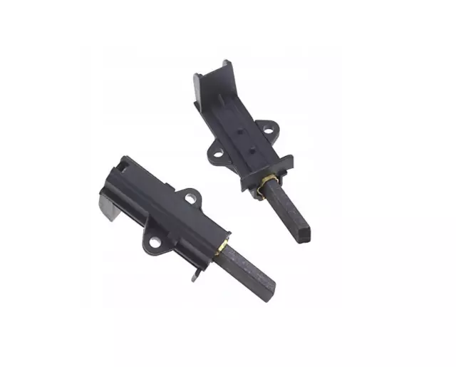 2x escobillas de carbón para motor de lavadora para BEKO WB6110XE WB6510R