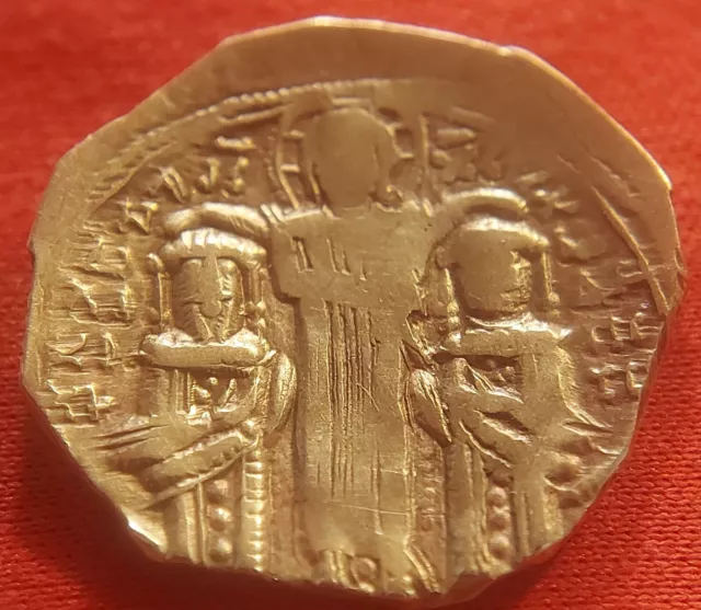 Empire Byzantin - Hyperpyron Andronic II et Michel IX - OR - 1295 - TTB