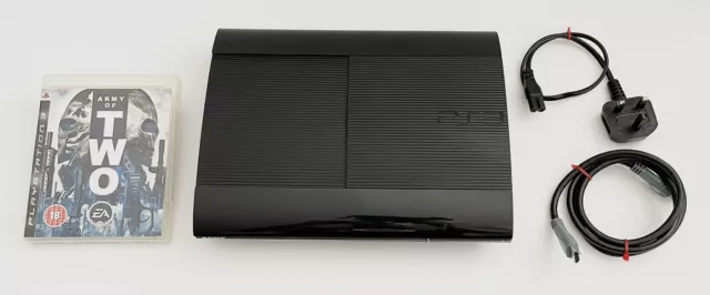 PS3 Super Slim Console 500 GB CECH-4203C PlayStation 3 Power & Game - Tested