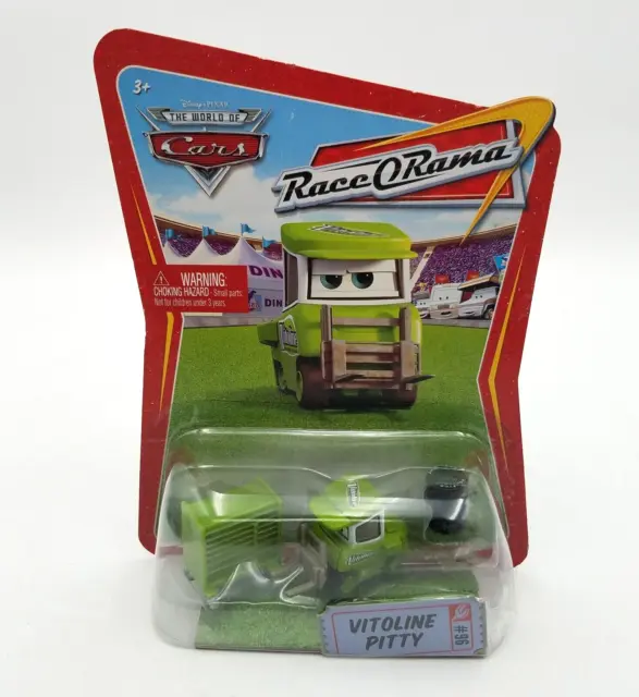 Disney Pixar Cars World of Cars Vitoline Pitty Race O Rama 96