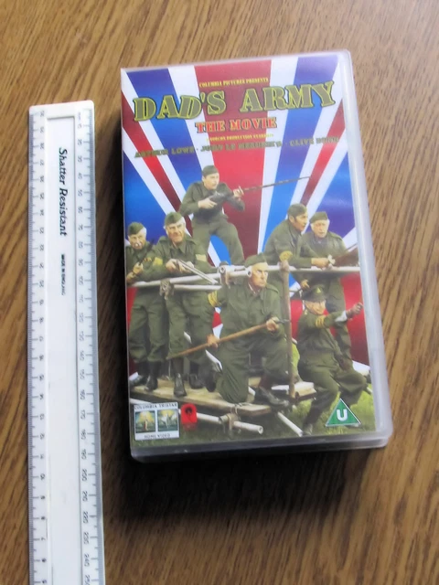 DAD'S ARMY: THE Movie (VHS, 2002) Arthur Lowe, John Le Mesurier, Clive ...