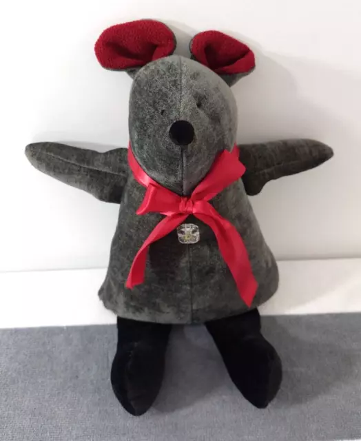 Woof & Poof Holiday Musical Mouse Stuffed Santa Claus is Coming to Town 2005