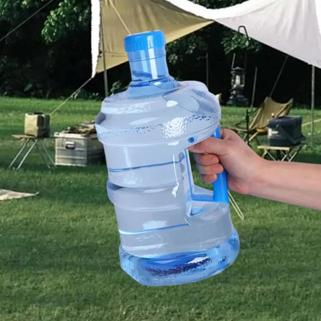 1pc 2.2L Water Bottles With Nylon Rope Gym Jug Big Capacity Bucket