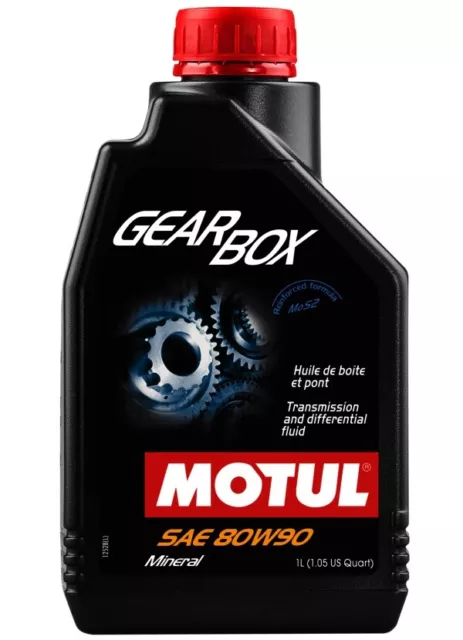 MOTUL GEARBOX 80W-90 Getriebeöl 1 Liter Hypoidgetriebeöl API GL 4 GL 5 Achsöl