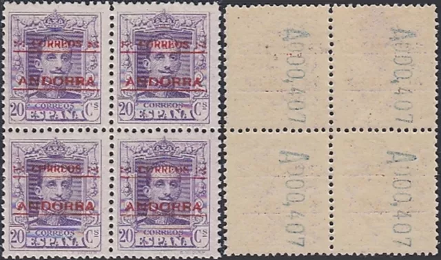 Andorra 1928- Spanish Andorra- MNH stamps. Yv.Nr.: 5. Mi Nr.: 5. (EB) AR50-00147
