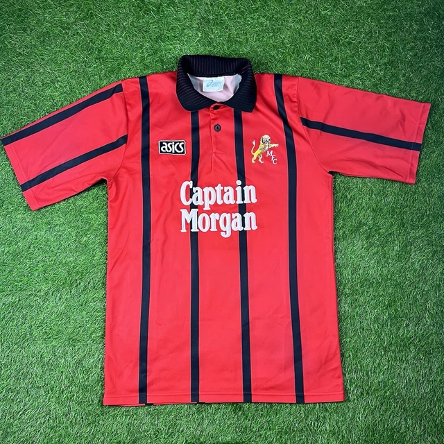 MILLWALL 1994/1995 AUTHENTIC Away Football Shirt- Asics- Size