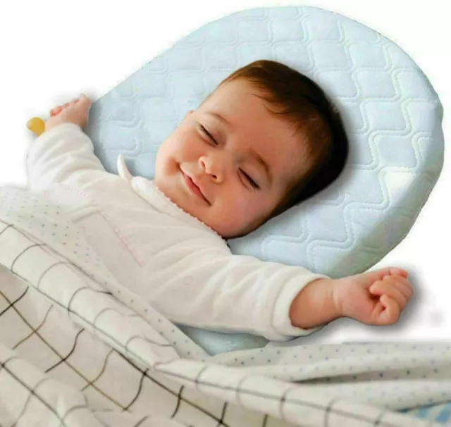 Baby Wedge Pillow Pram Crib Cot Bed Colic Cushion Anti Reflux Flat Free UK Dspch 2