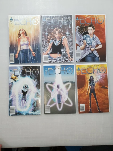 ECHO #1-25 HUGE COMIC BOOK LOT (Abstract Studios) 2008 SERIES