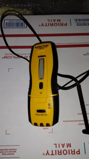 Sperry Instruments CS61200 Sperry Circuit Breaker Finder/Locator And GFCI used