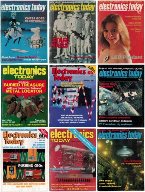 Electronics Today ETI - (Aus) Magazine's *Complete* (DVD) - Popular Hobby Radio
